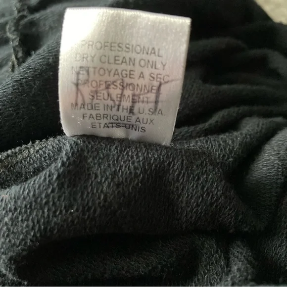 Alice & Olivia Black Long Cowl Neck Sleeveless Shirt/Tunic/Dress - Picture 5 of 7